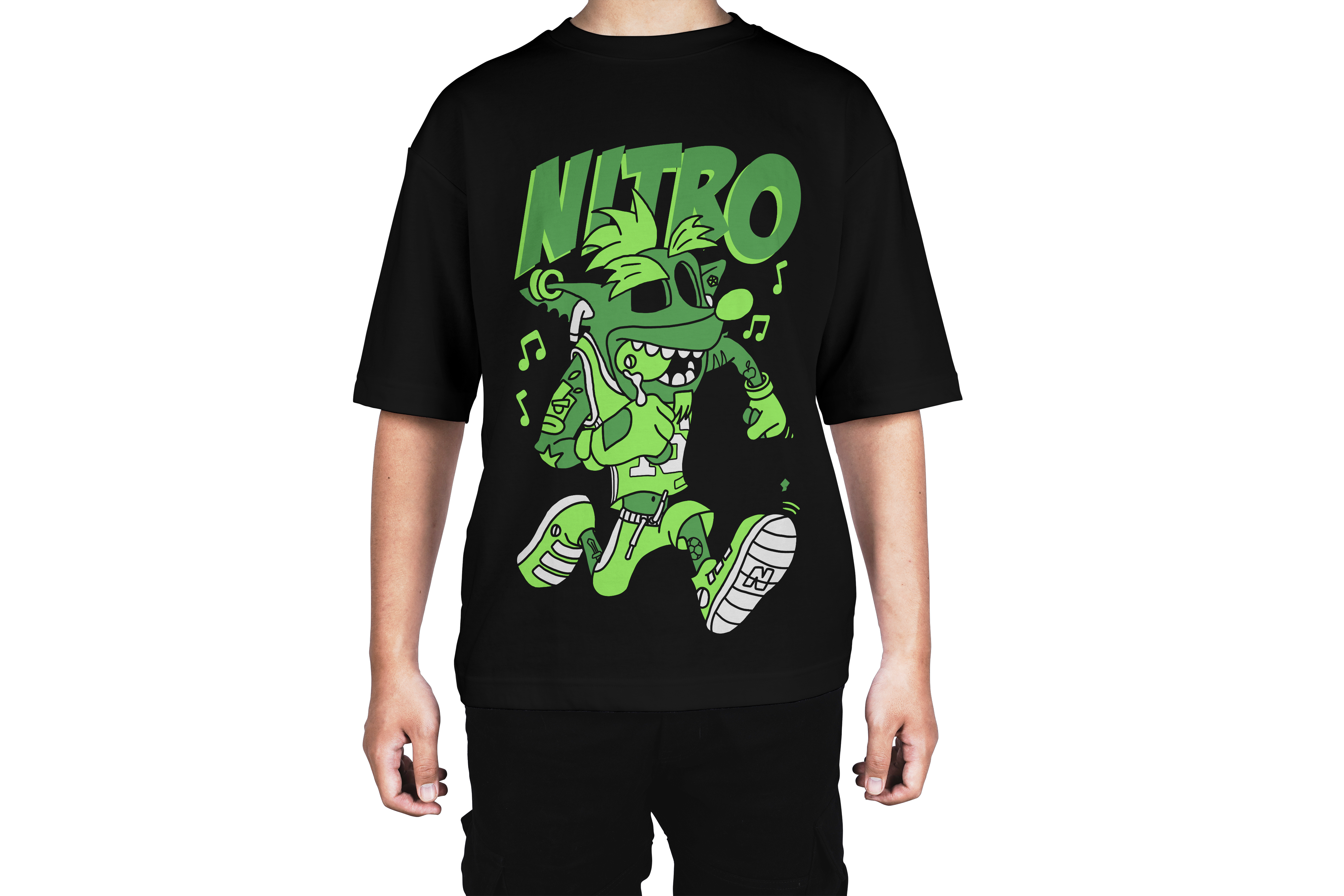 Nitro Cartoon Style Tee