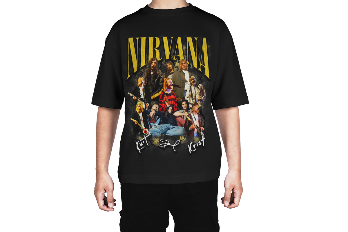 NIRVANA vintage  Style Tee