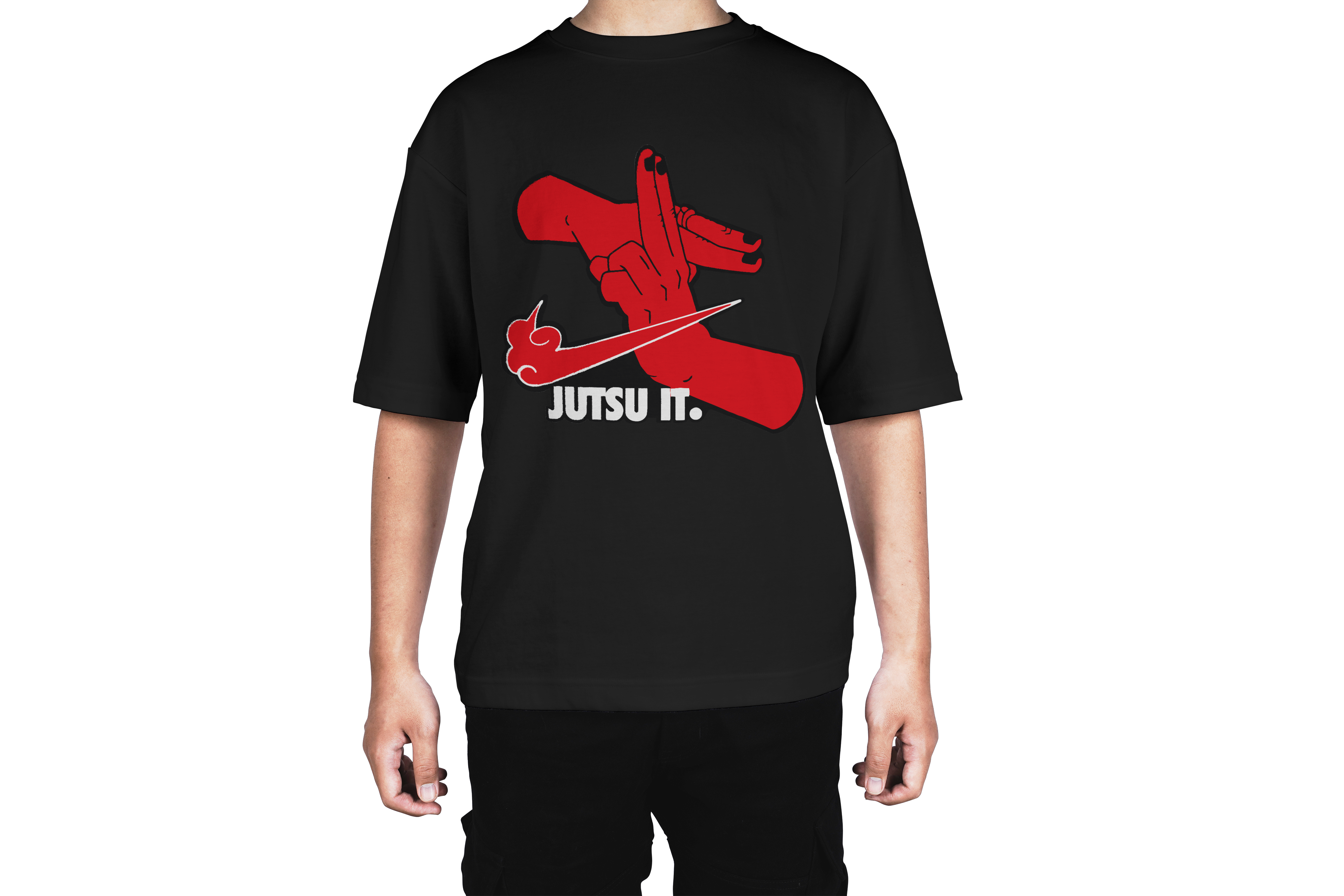 Jutsu It  Ninja Hand Signs Tee