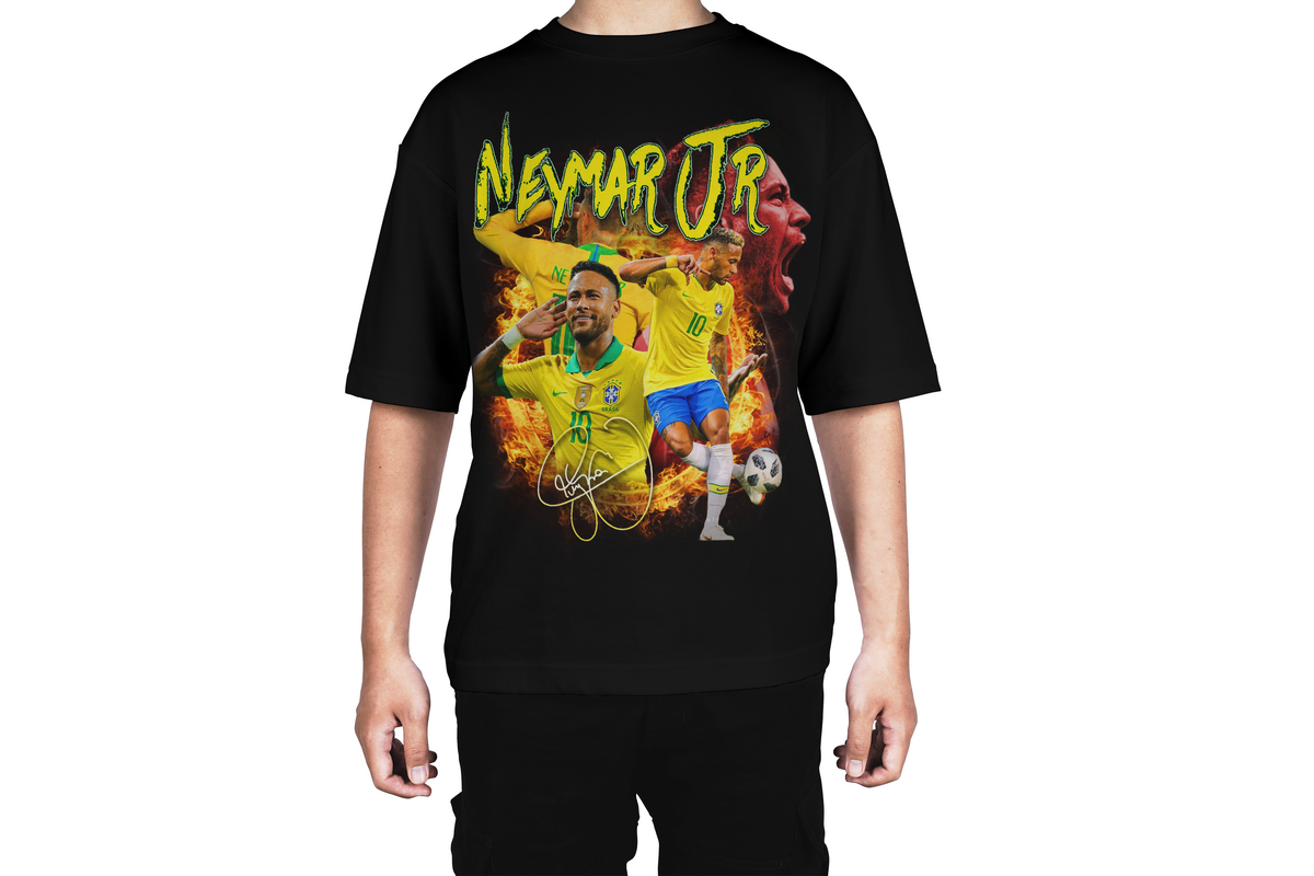 Neymar Jr Brazil Signed Tee