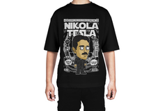 Nikola Tesla Cartoon Tee