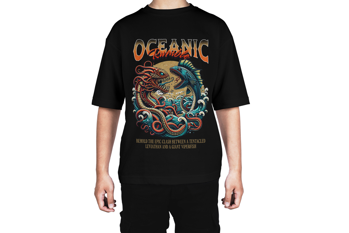 Oceanic Rumble Leviathan vs Viperfish Tee