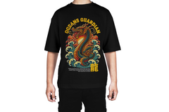 Oceans Guardian Japanese Dragon Tee