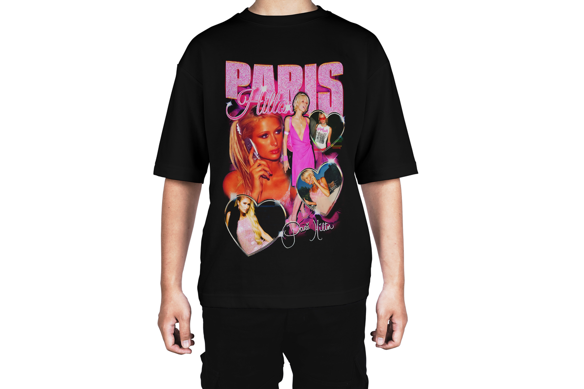 Paris Hilton Y2K Retro Icon Tee