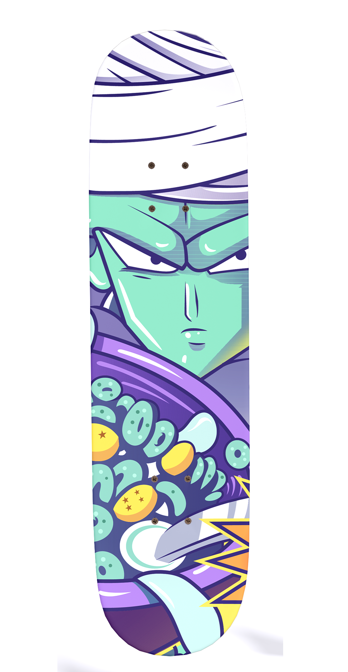 Piccolo Cereal Skateboard Deck