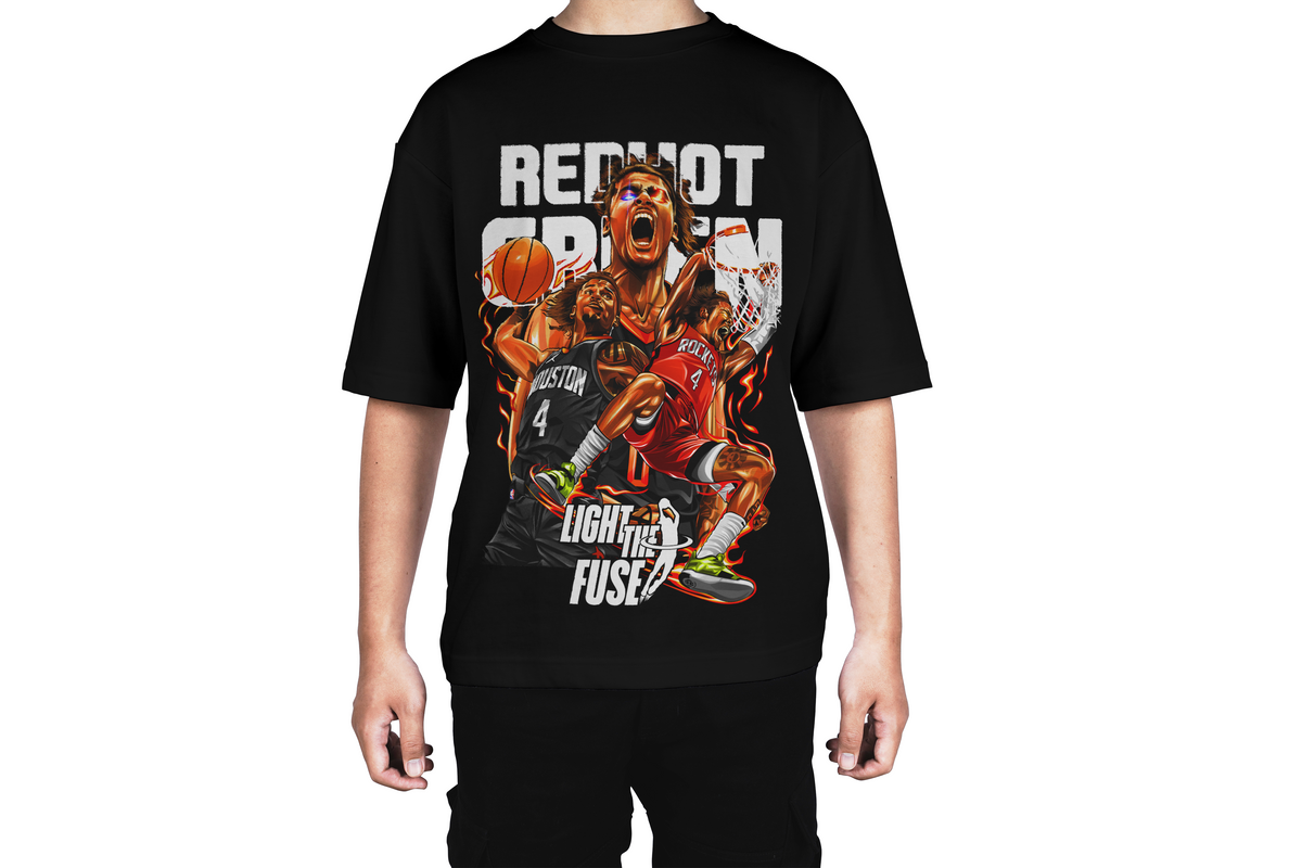 Red Hot Crush Basketball Tee