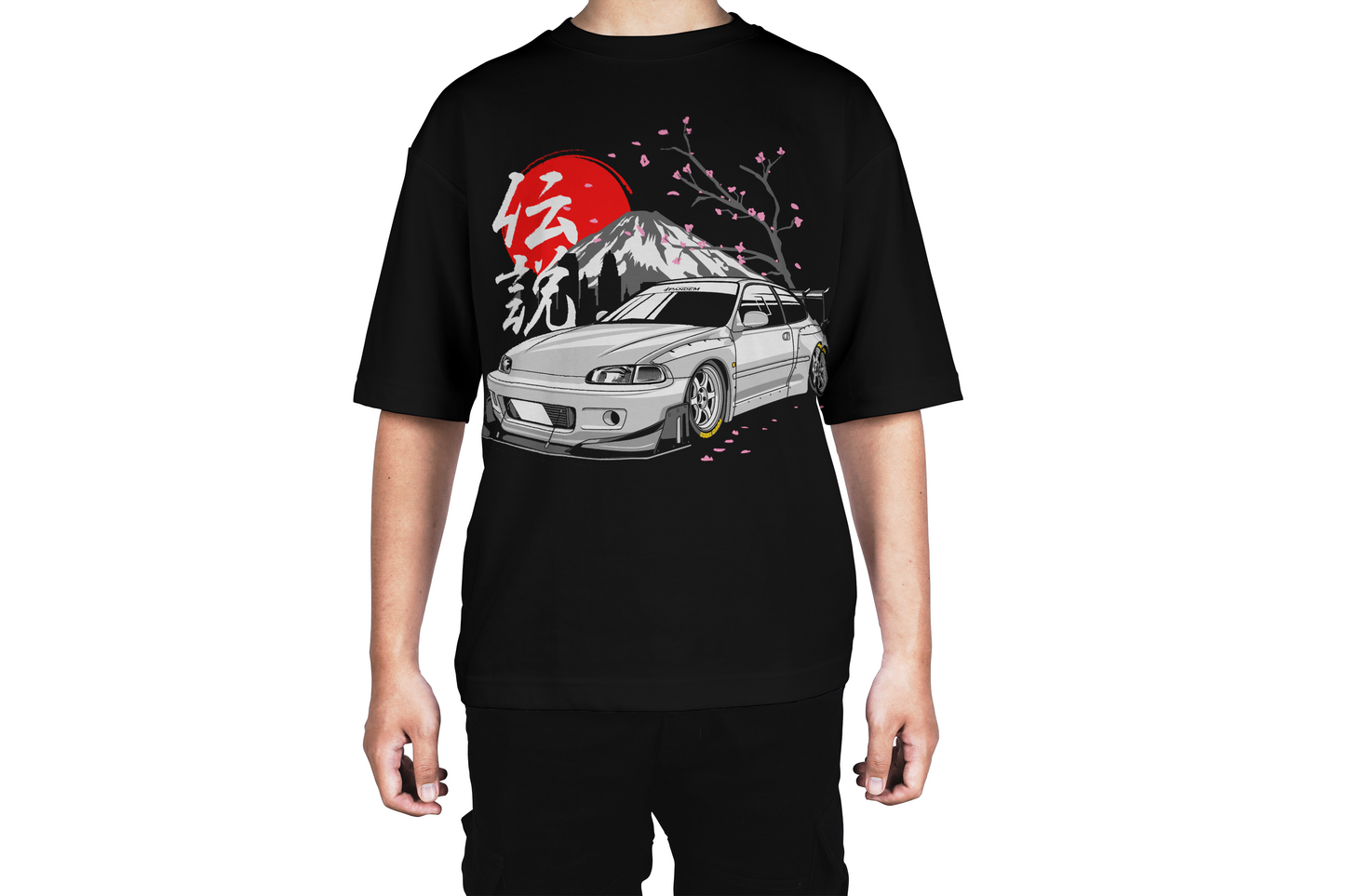 Red Sun Civic – The Legend  Tee