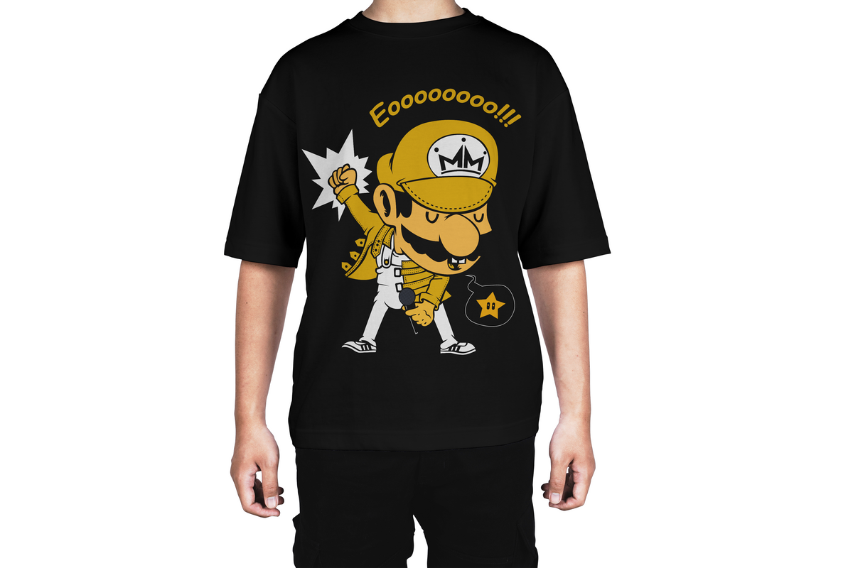 Retro Anthem Mario Tee