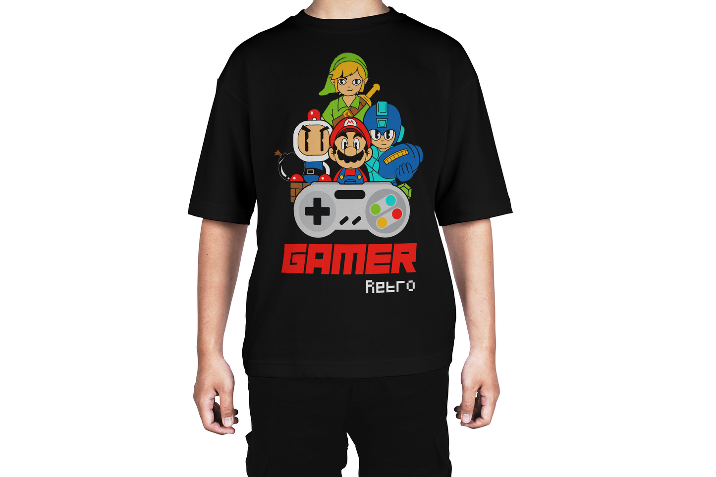 Retro Gamer Character Tee