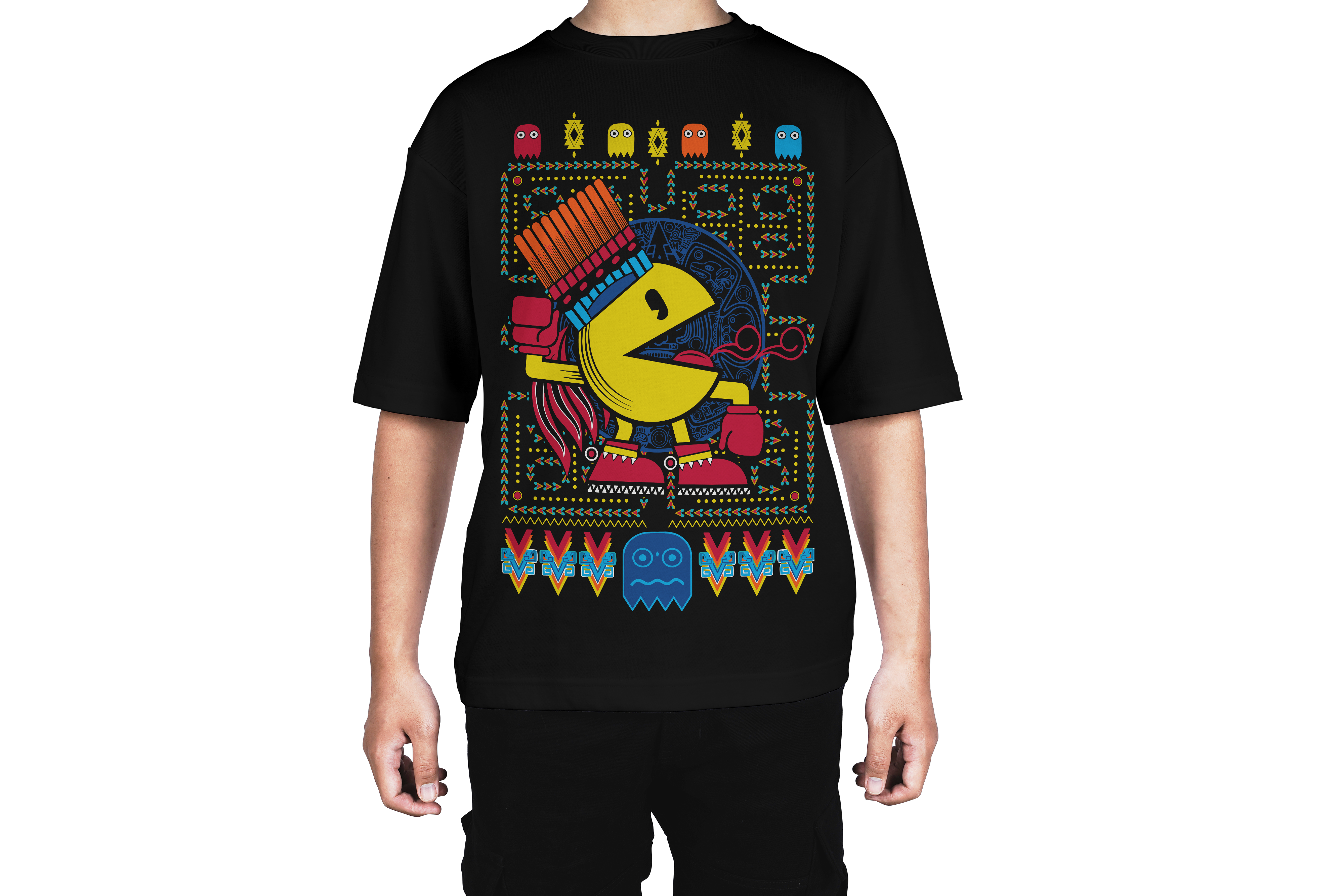 Retro Rage Pac-Man Tee