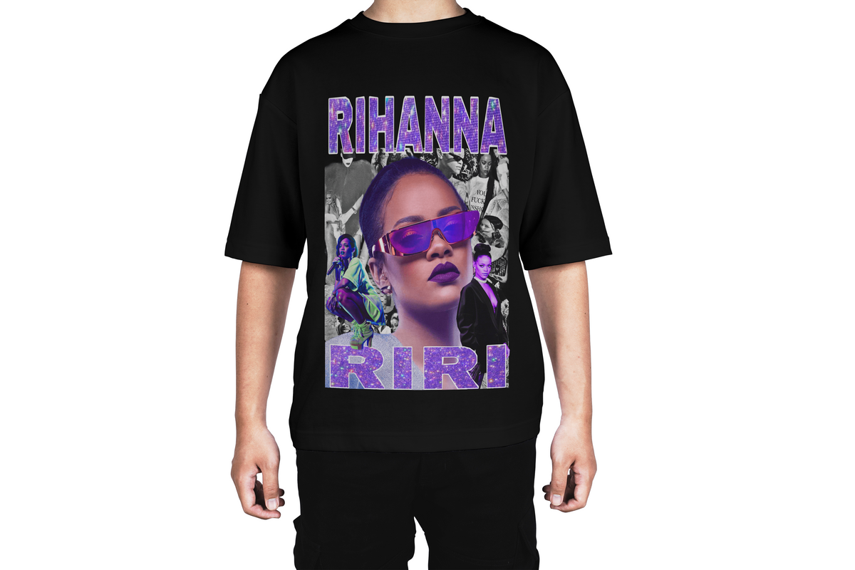 Rihanna RIRI Collage Tee