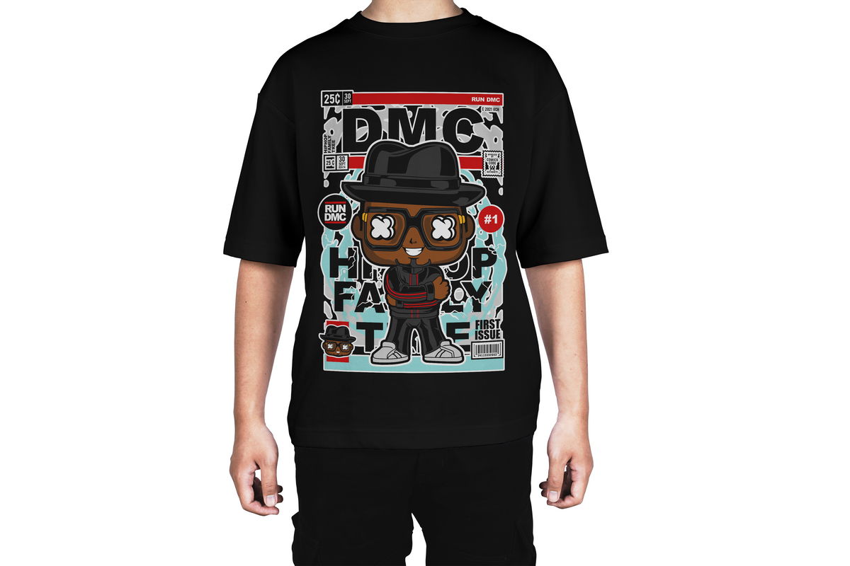 Run DMC Retro Hip-Hop Tee