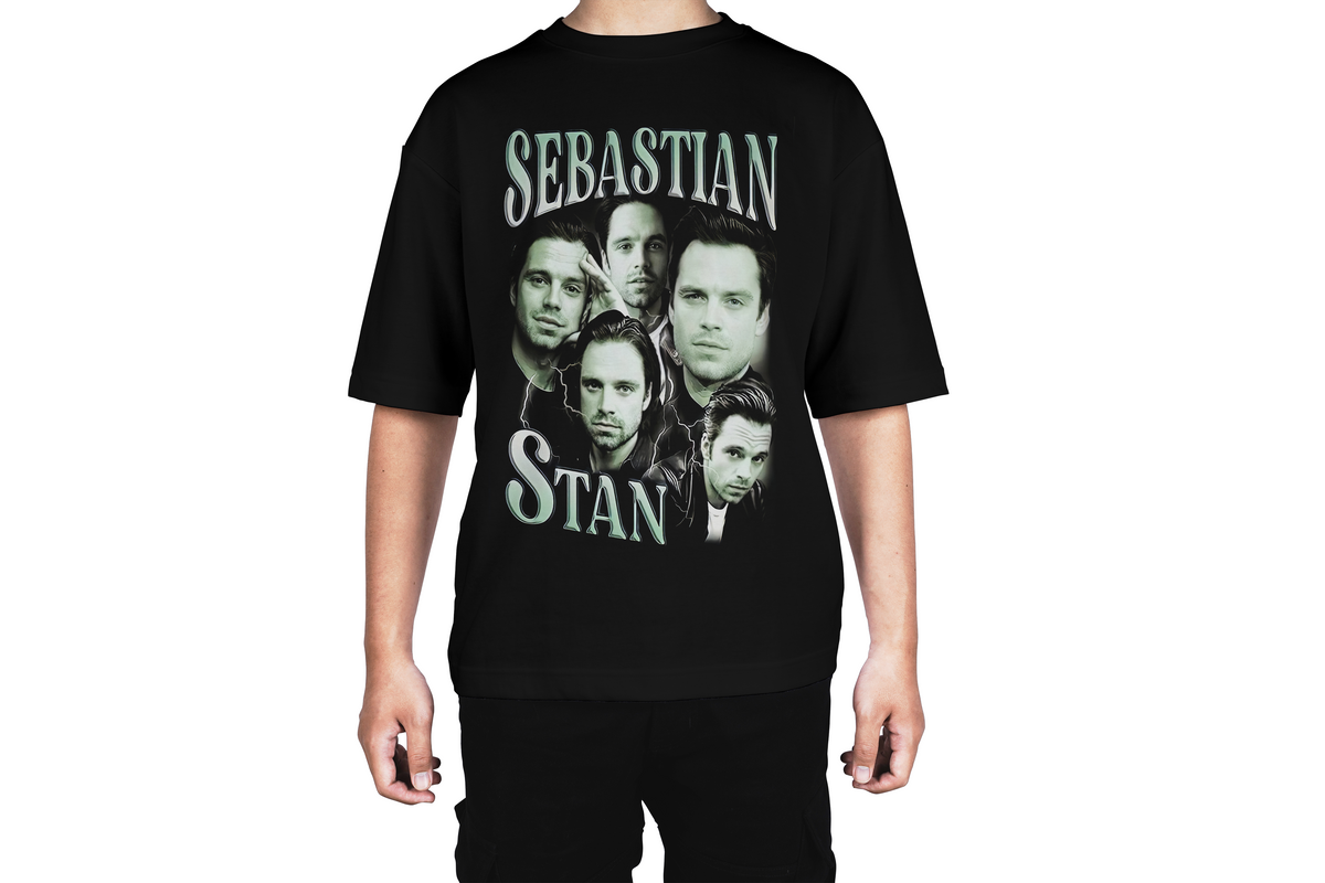Sebastian Stan Thunder Fade Tee
