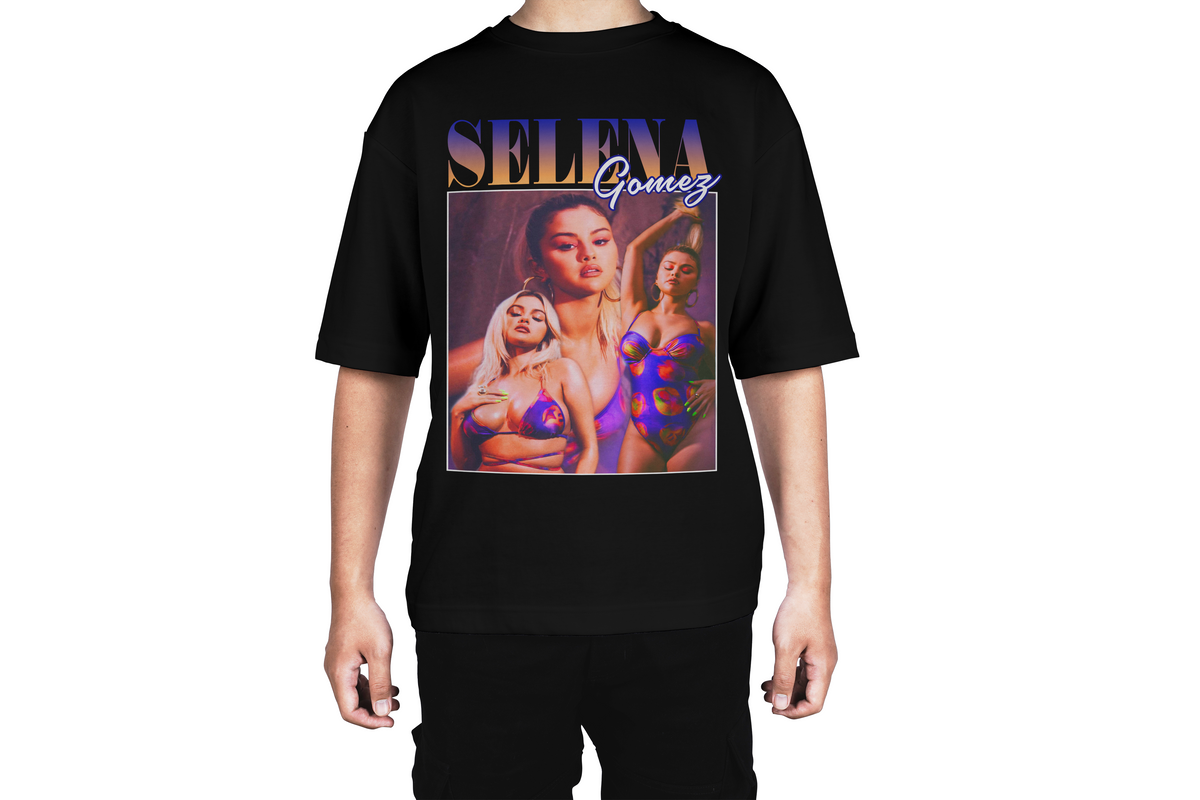 Selena Gomez Black Tee