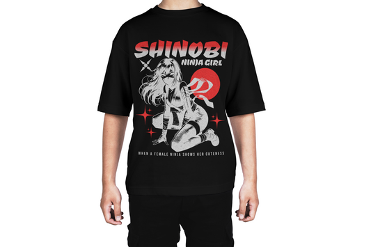 Shinobi Ninja Girl Tee