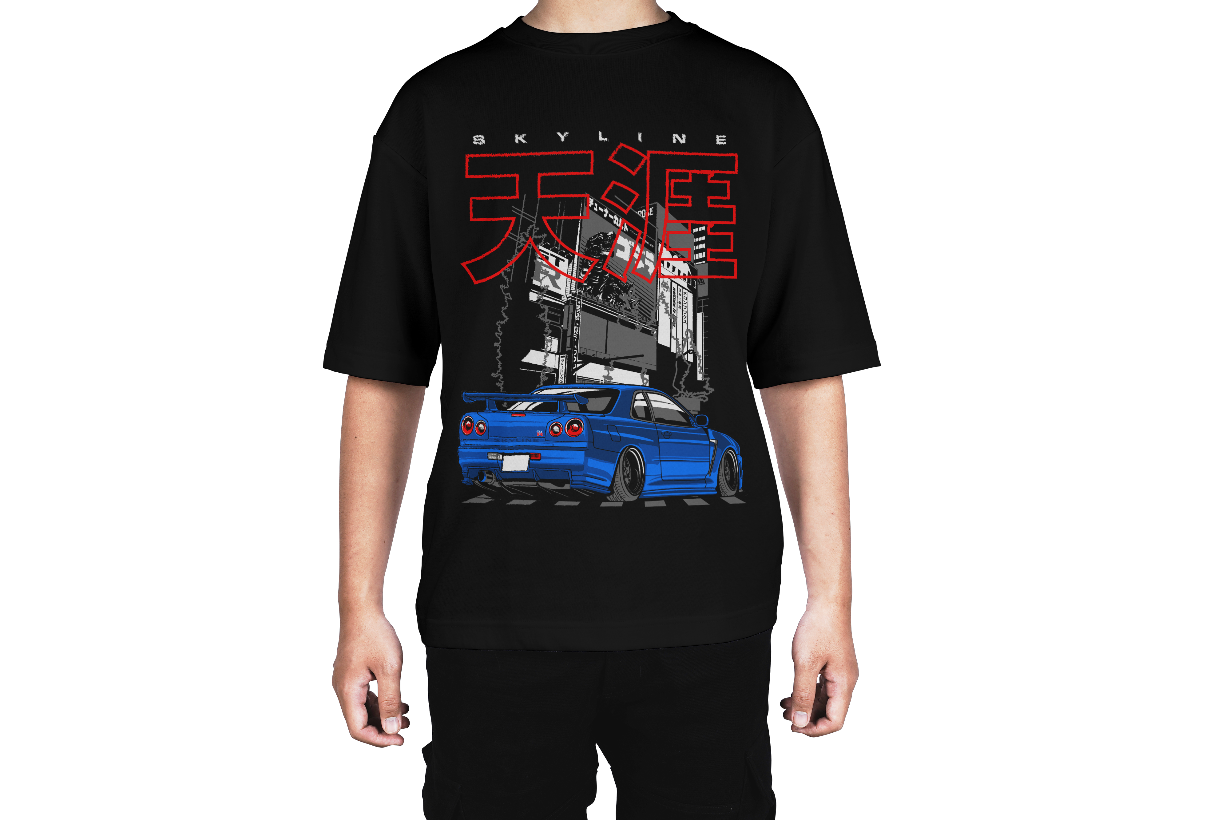 Nissan Skyline GT-R Style  Tee