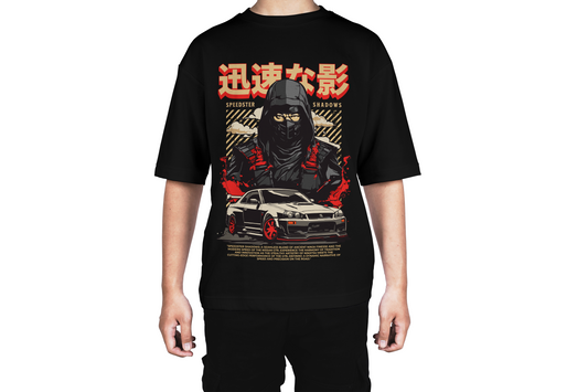 Speedster Shadows Oversized Tee