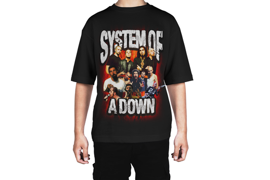System of a Down Vintage Style Tee