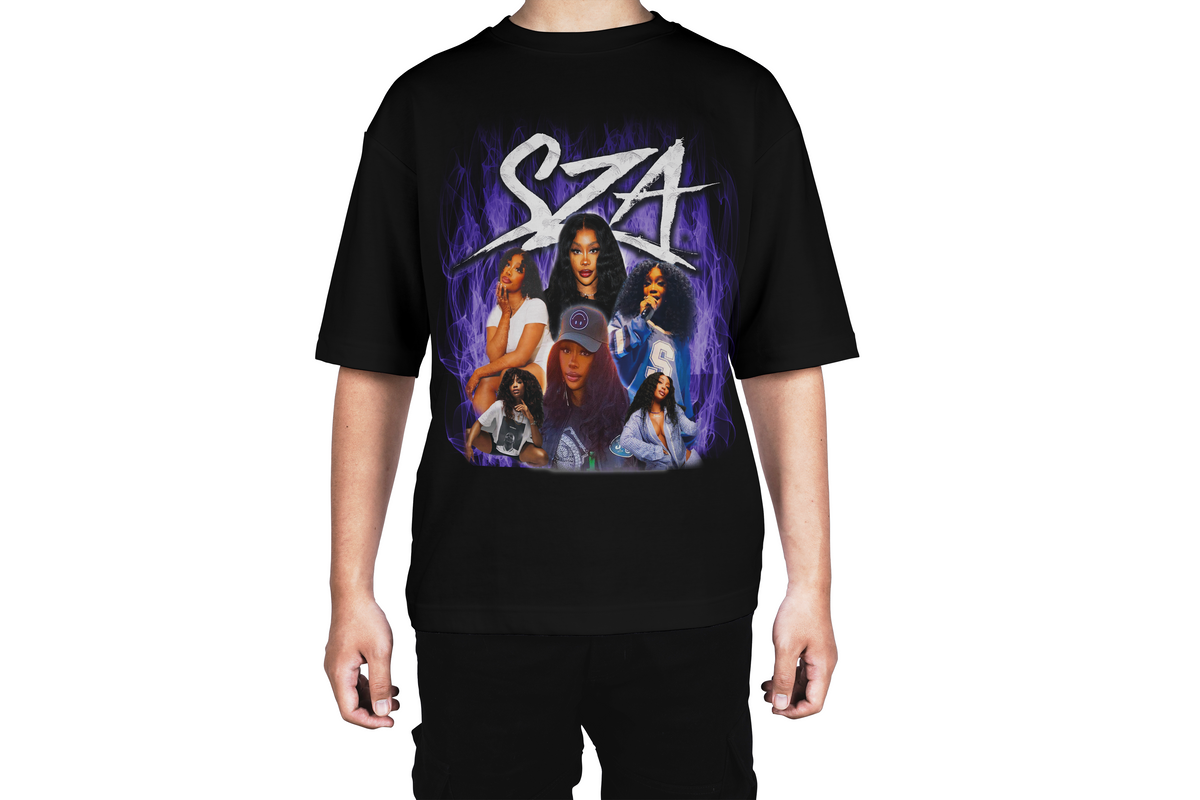 SZA Purple Flame Tee