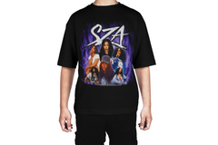 SZA Purple Flame Tee