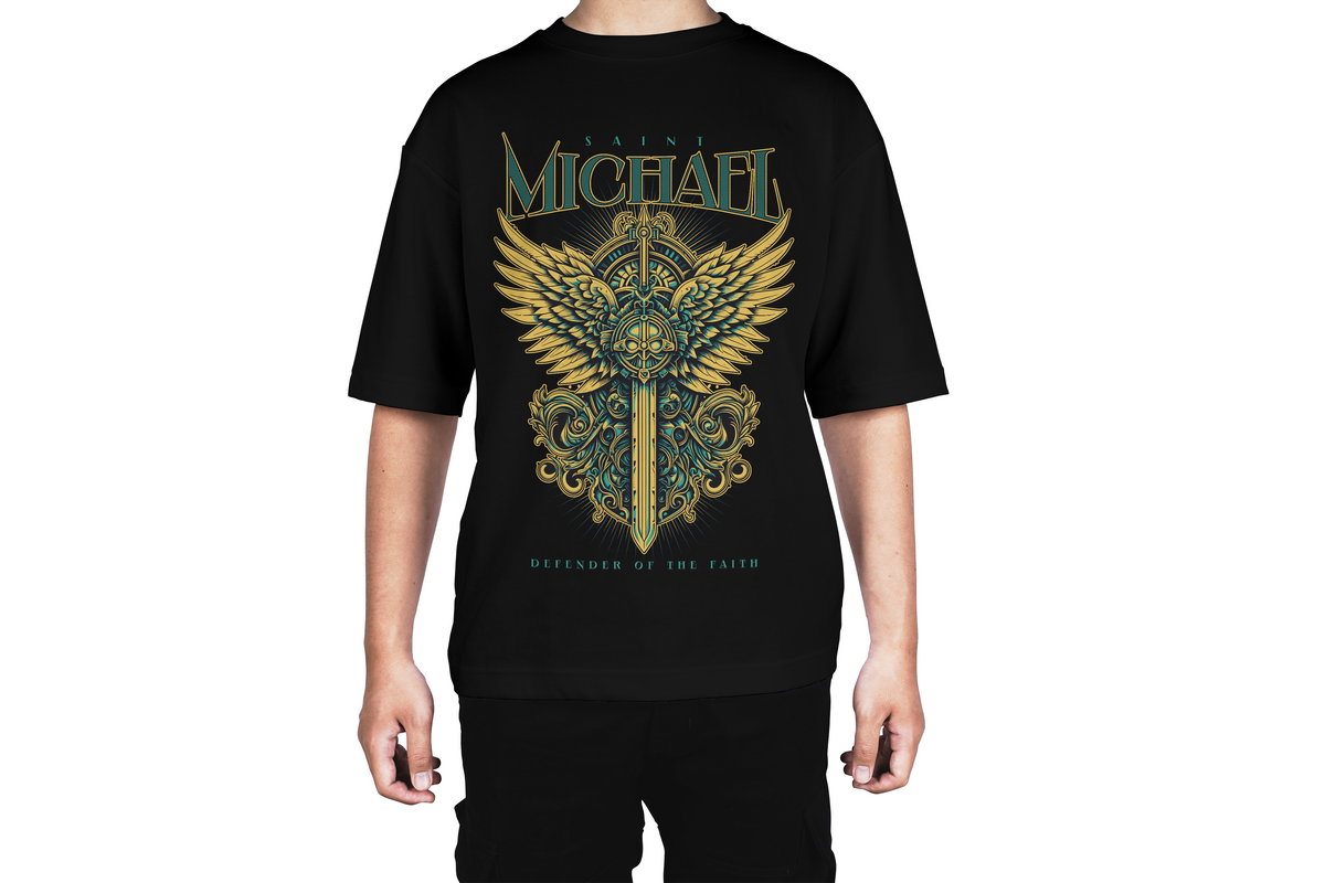 Saint Michael Winged Sword Tee