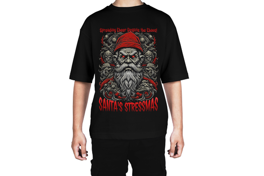 Santa's Stressmas Gothic Tee