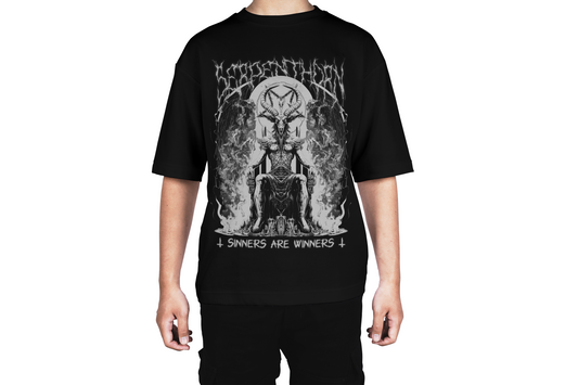 Serpenthorn Sinners Are Winners Tee