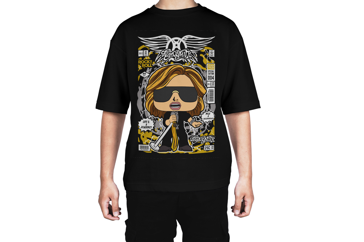 Steven Tyler Aerosmith Rock & Roll Tee