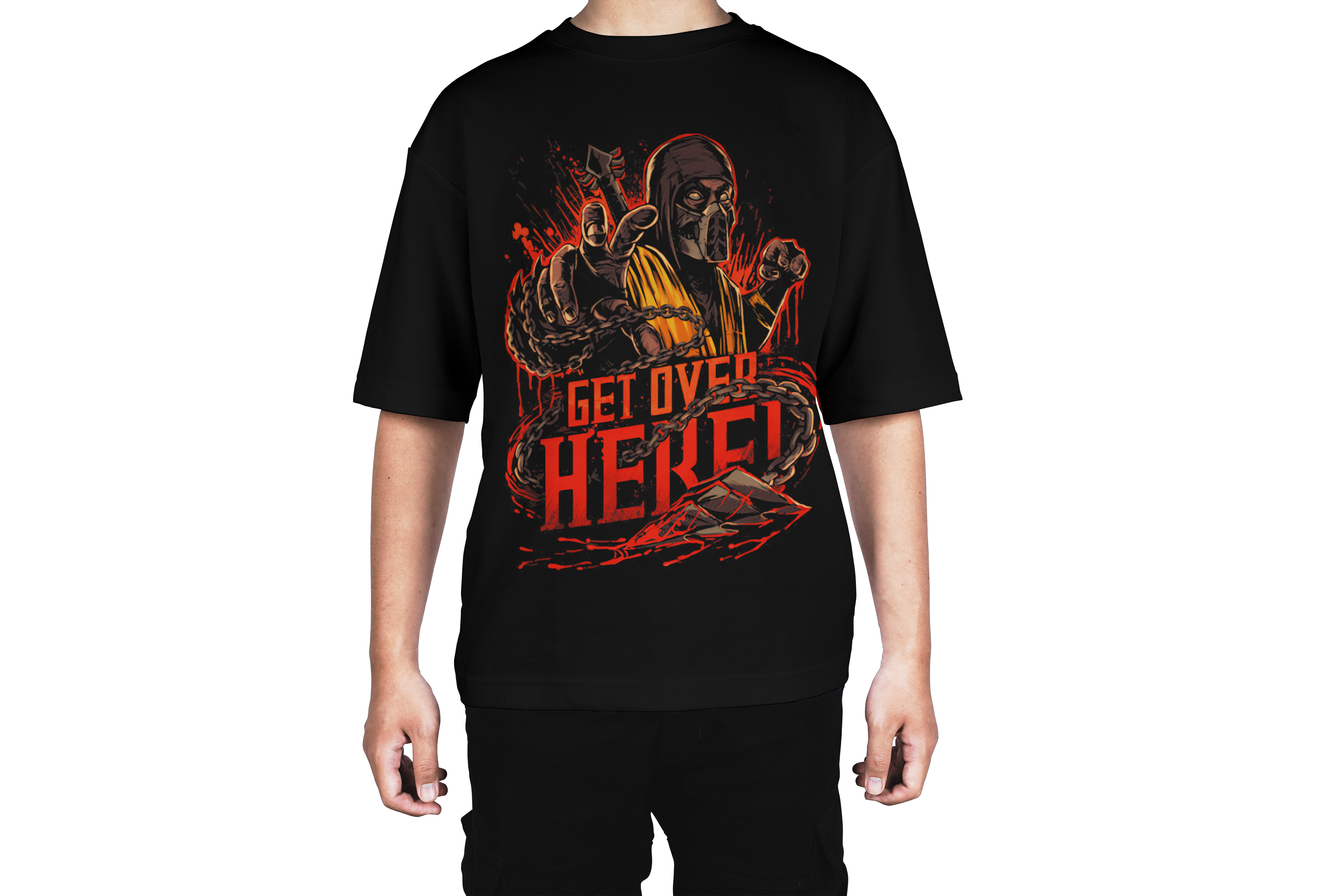 Get Over Here Scorpion Tee