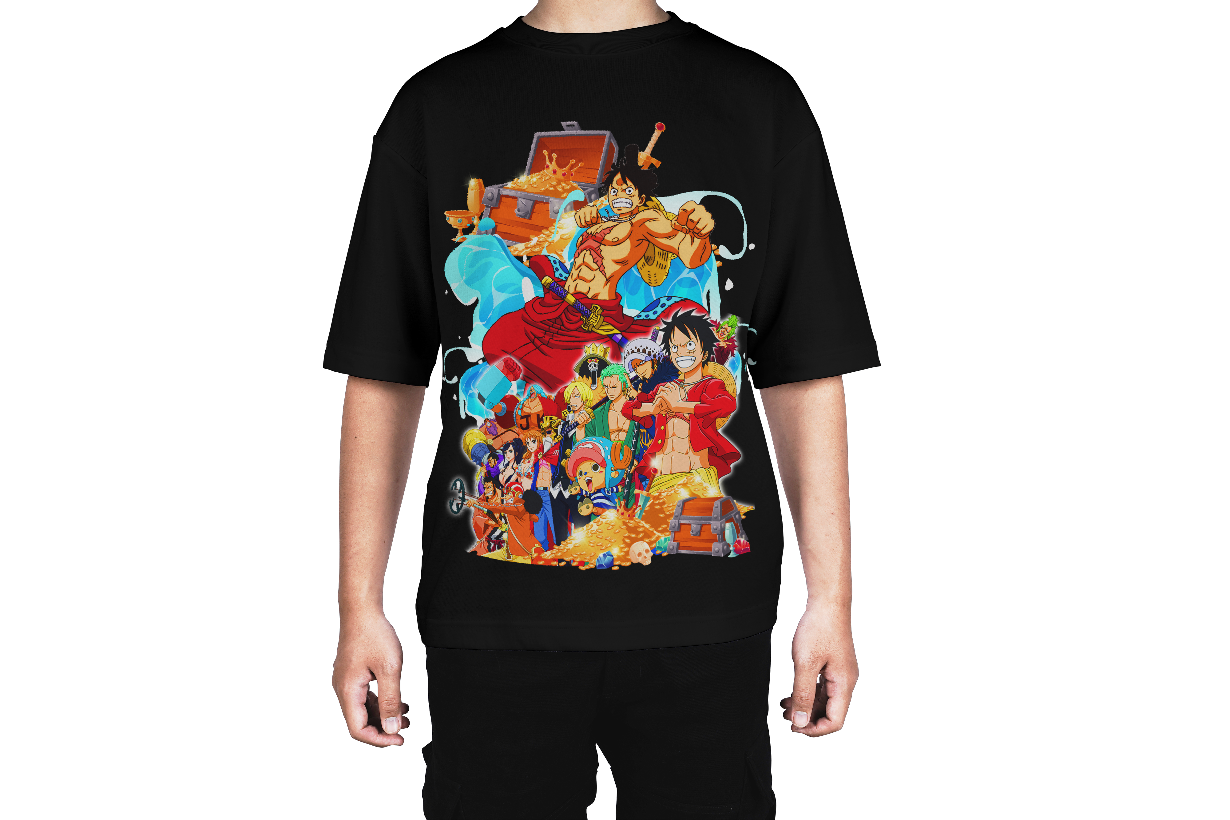 One Piece Straw Hat Pirates Treasure Tee