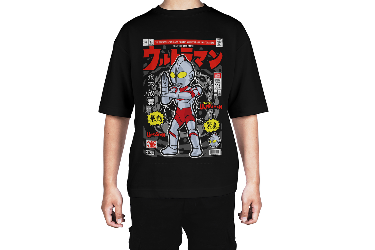 Ultraman Heroic Japanese Superhero Tee
