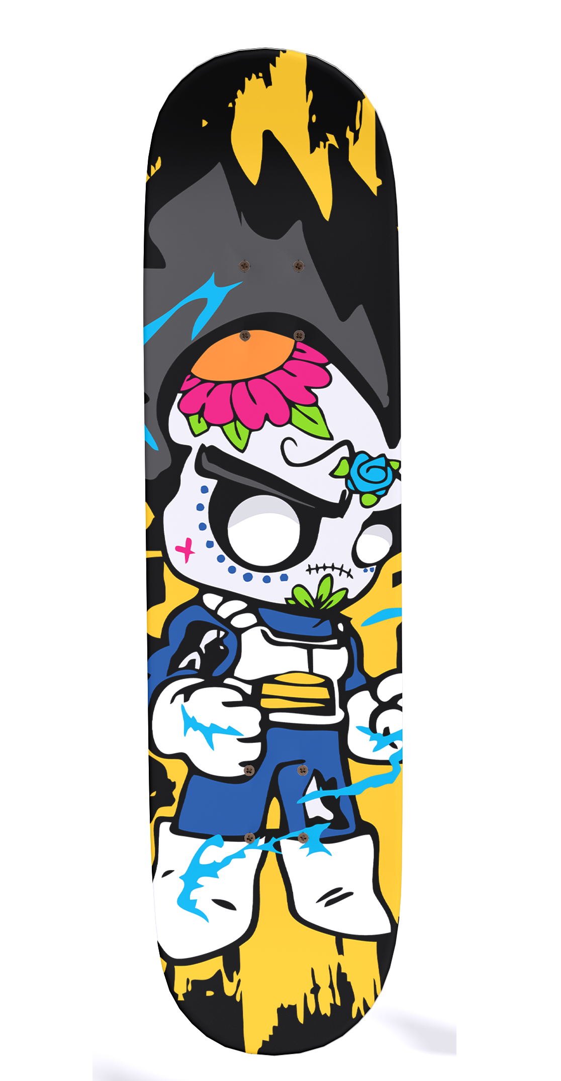 Vegeta Santos Skateboard Deck