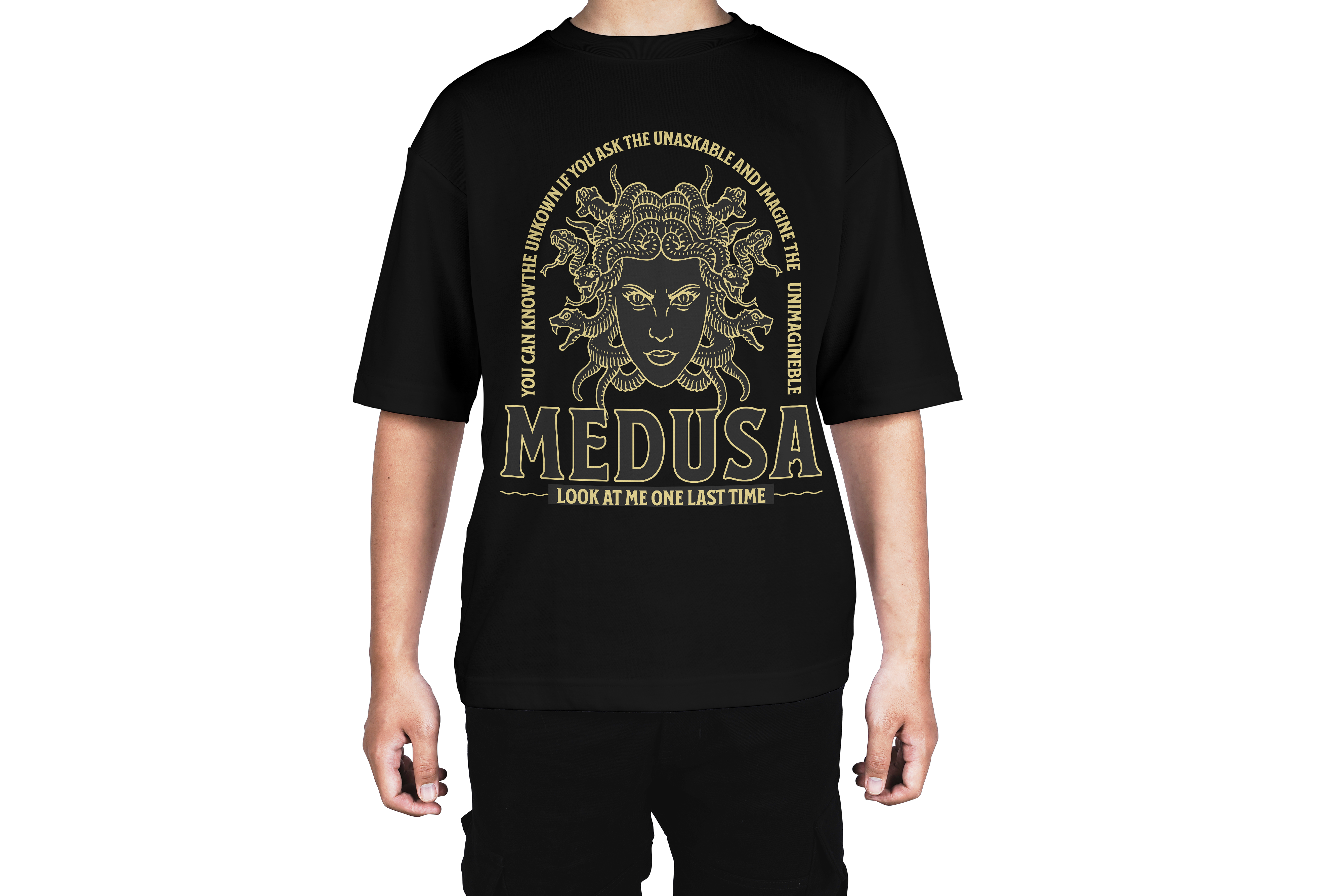 Medusa Snake Head Tee