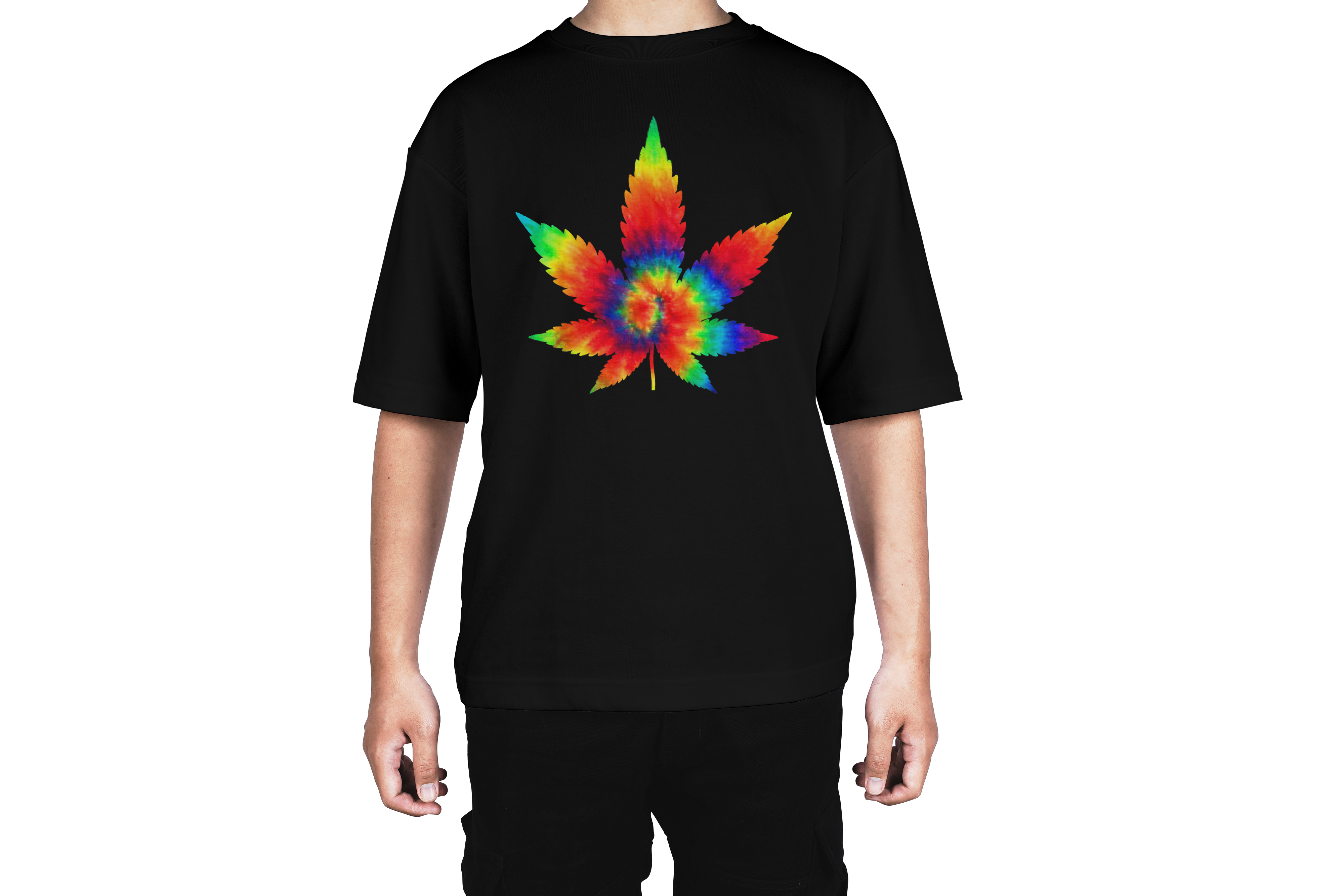 Weed Tie Dye Tee