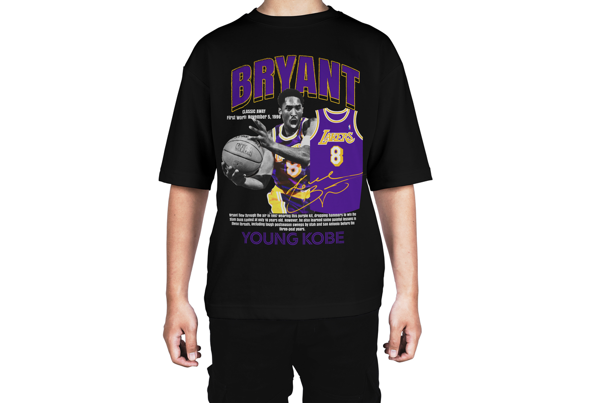 Young Kobe Bryant Lakers Tee
