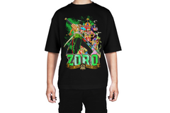 Zoro & Straw Hat Crew Action Tee