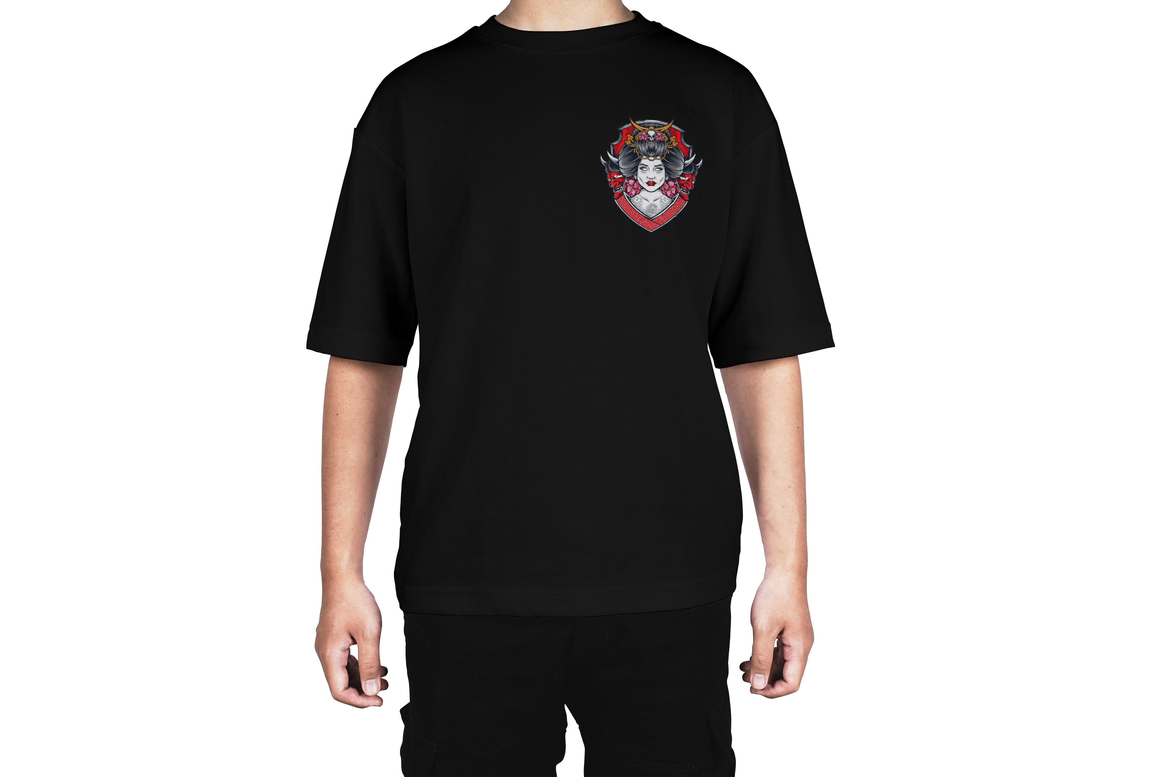 Samurai Demon Geisha Tee