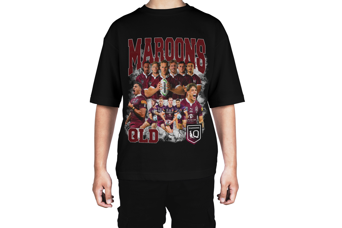 QLD Maroons Rugby Tee