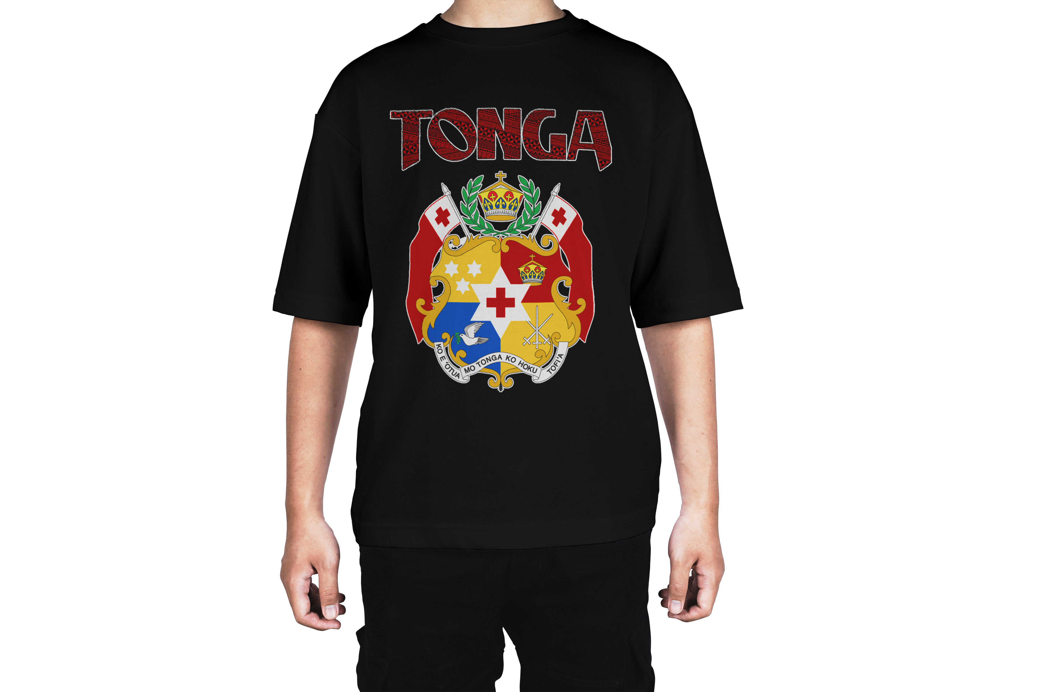 Tongan Pattern Tee