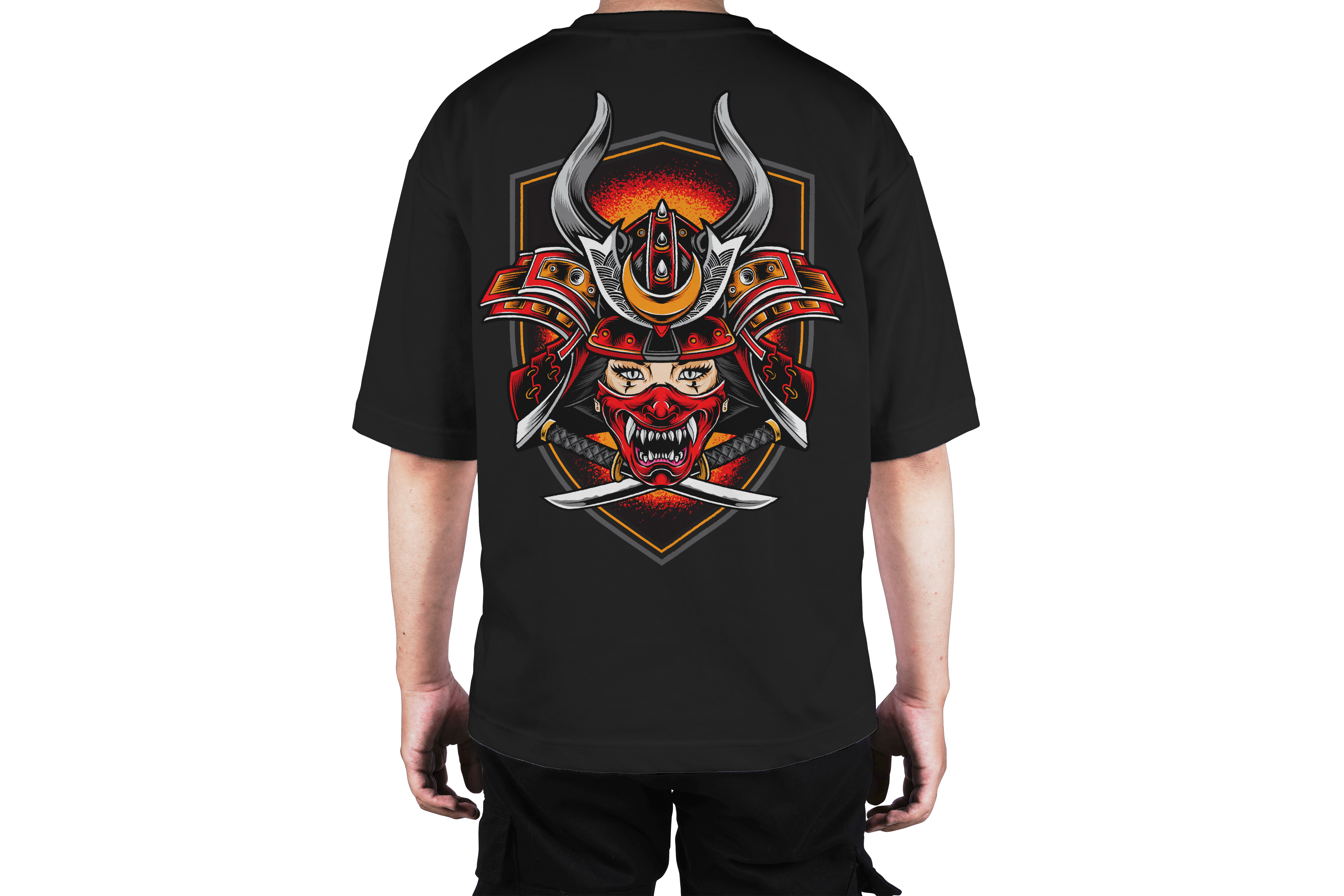 Samurai Demon Woman Tee